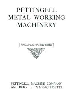 Pettingell Catalog Six