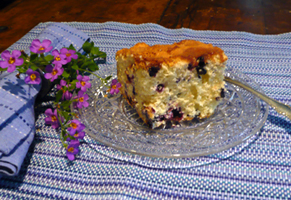 blueberry cinnamon cake